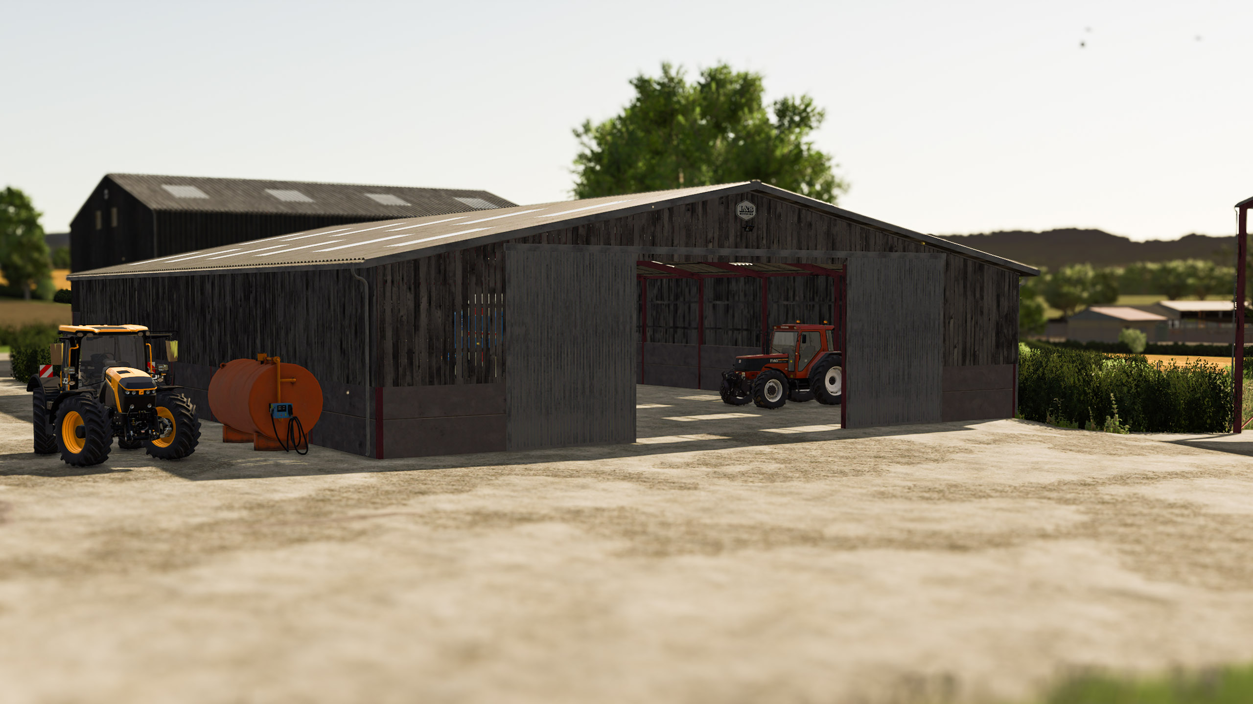 Screenshot 2 for FS25 UK Shed with Workshop