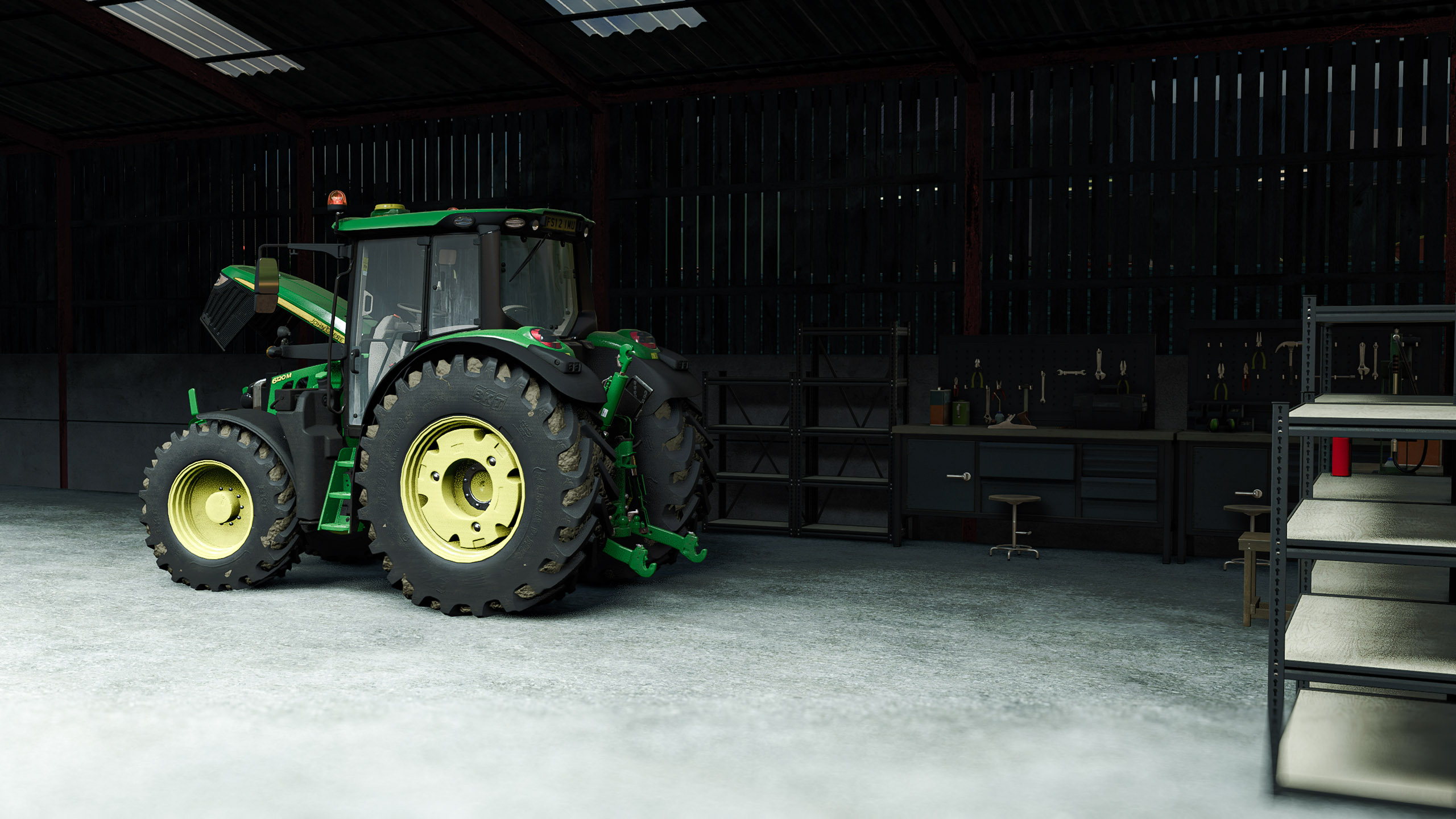 Screenshot 6 for FS25 UK Shed with Workshop
