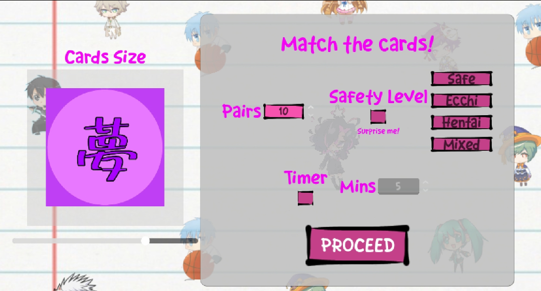 Screenshot 3 for AniPairsGame