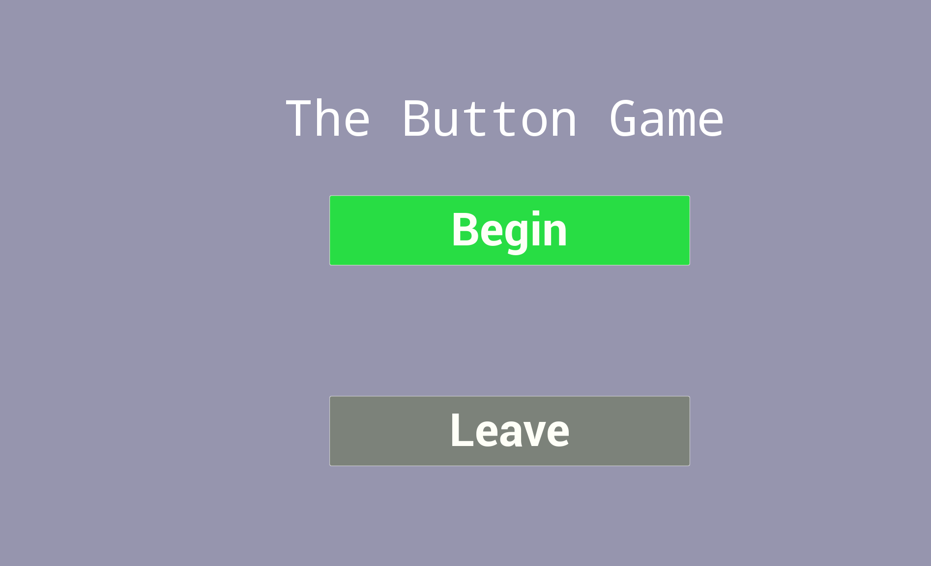The Button by Broken Globe Developments