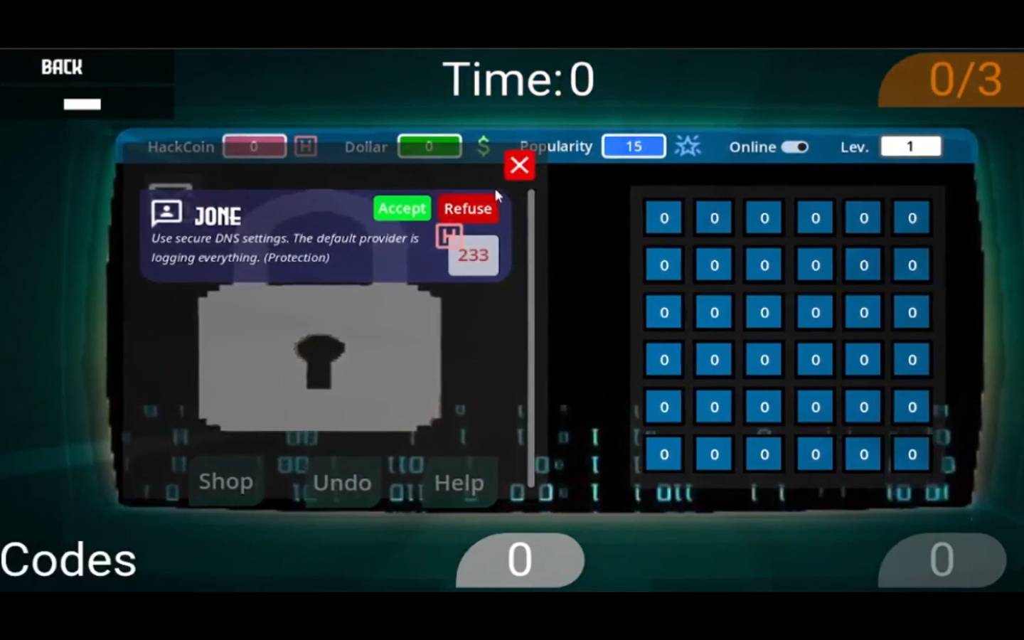 Screenshot 4 for White Hat Hacker: Number Maze