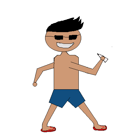 Summer Beach Run by OmethTheOmlet