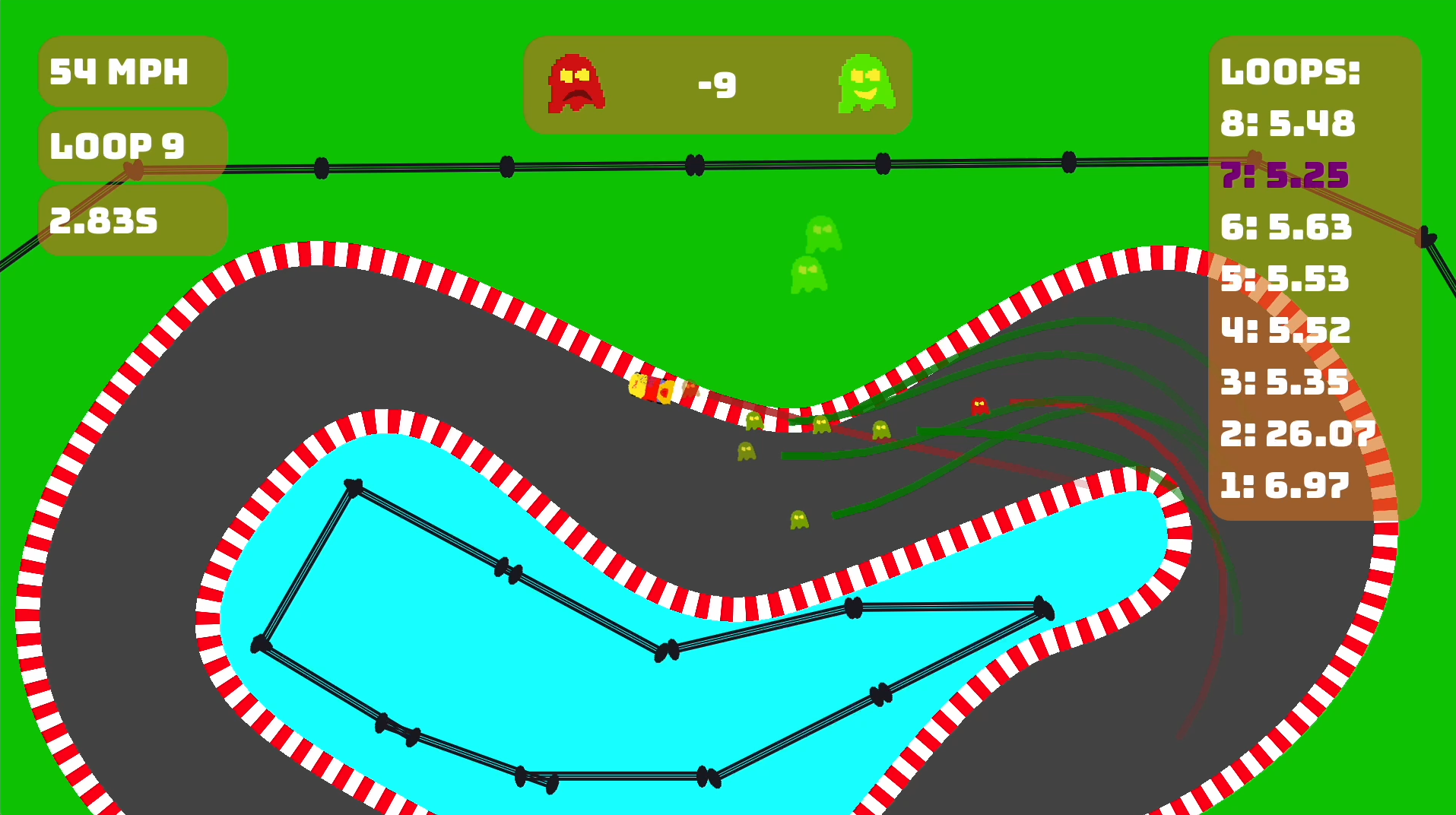 Screenshot 3 for Isaac: Ghost Racer