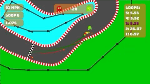 Screenshot 2 for Isaac: Ghost Racer