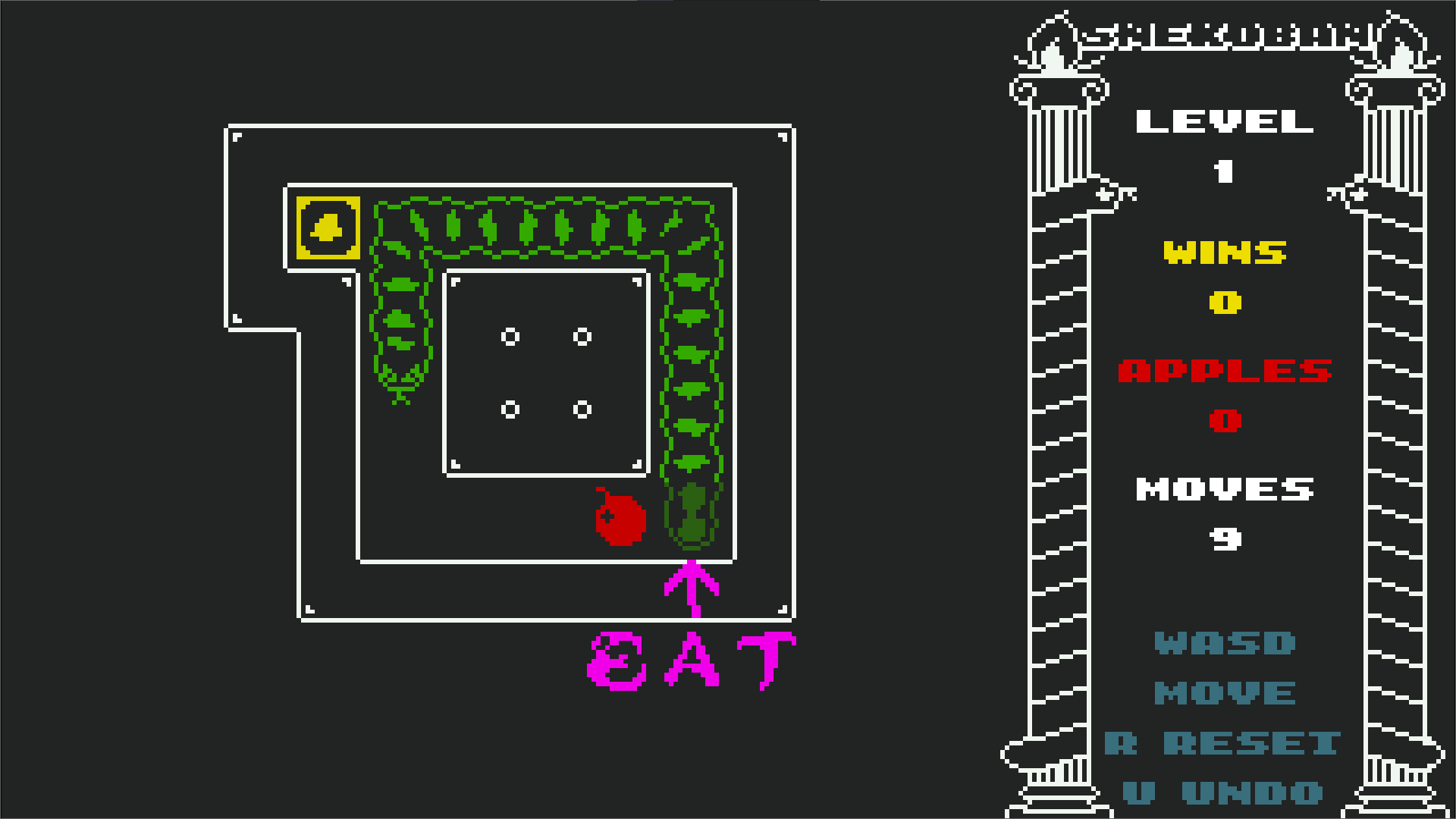 Screenshot 3 for Snekoban - GMTK Jam Version