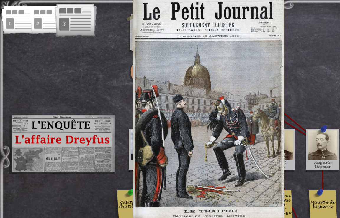 Screenshot 2 for Fil d'Enquête : l'affaire Dreyfus