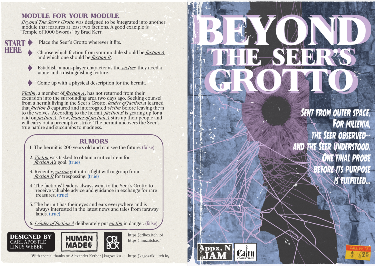 Screenshot 2 for Beyond The Seer's Grotto