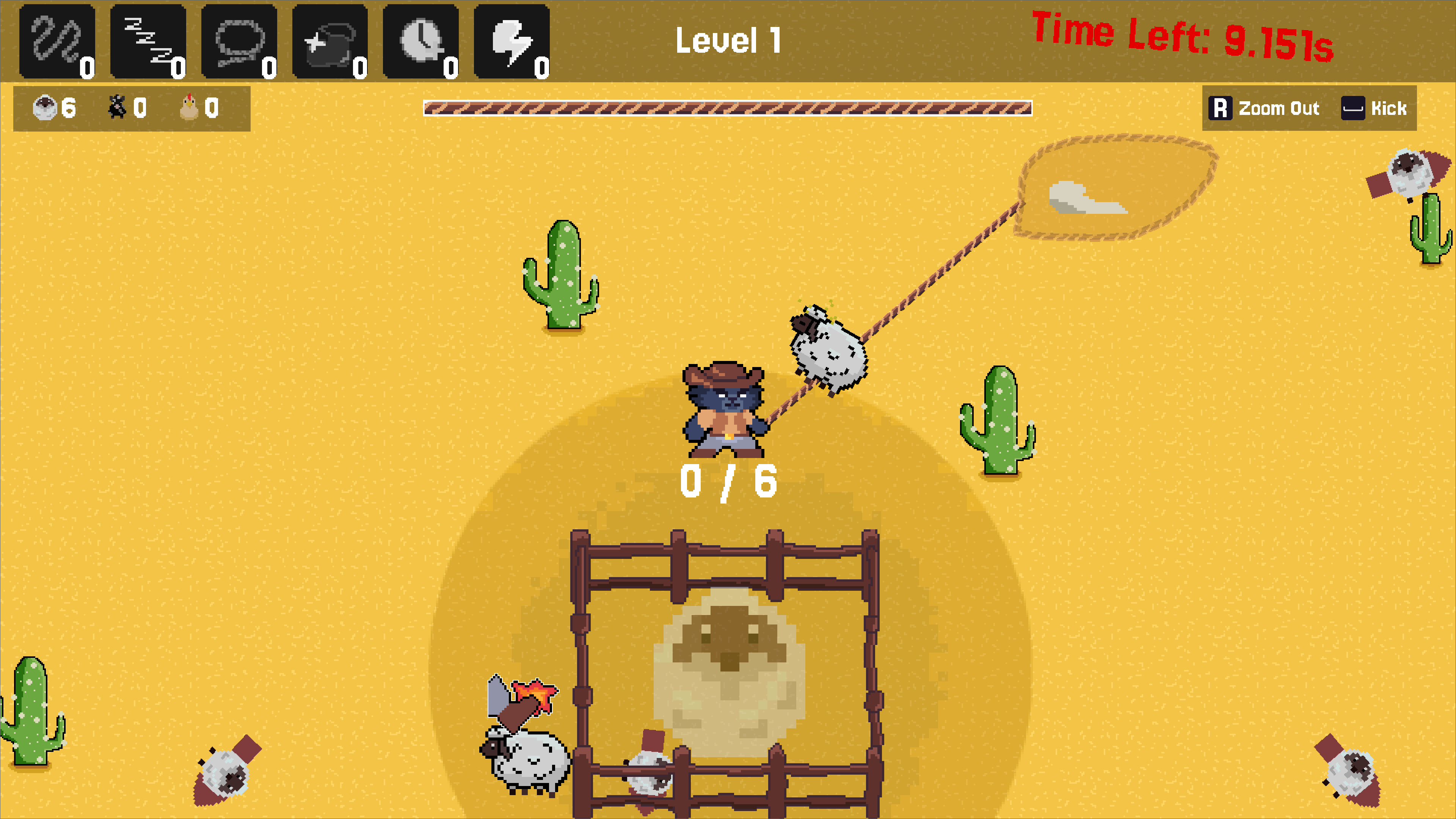 Rodeo Rampage by SpiltMilkTeam for GMTK Game Jam 2025 - itch.io