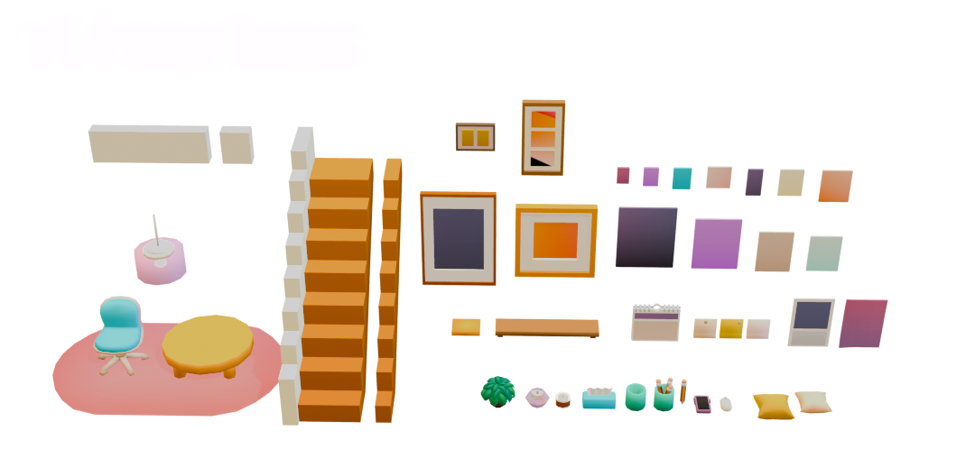 Cozy Basic Home Interior Set( Laundry Update !) by CubedBear