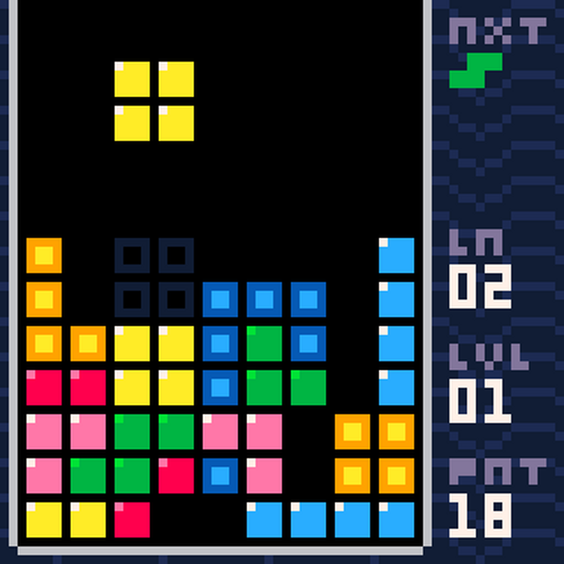 Tiny Tetris by Kevin