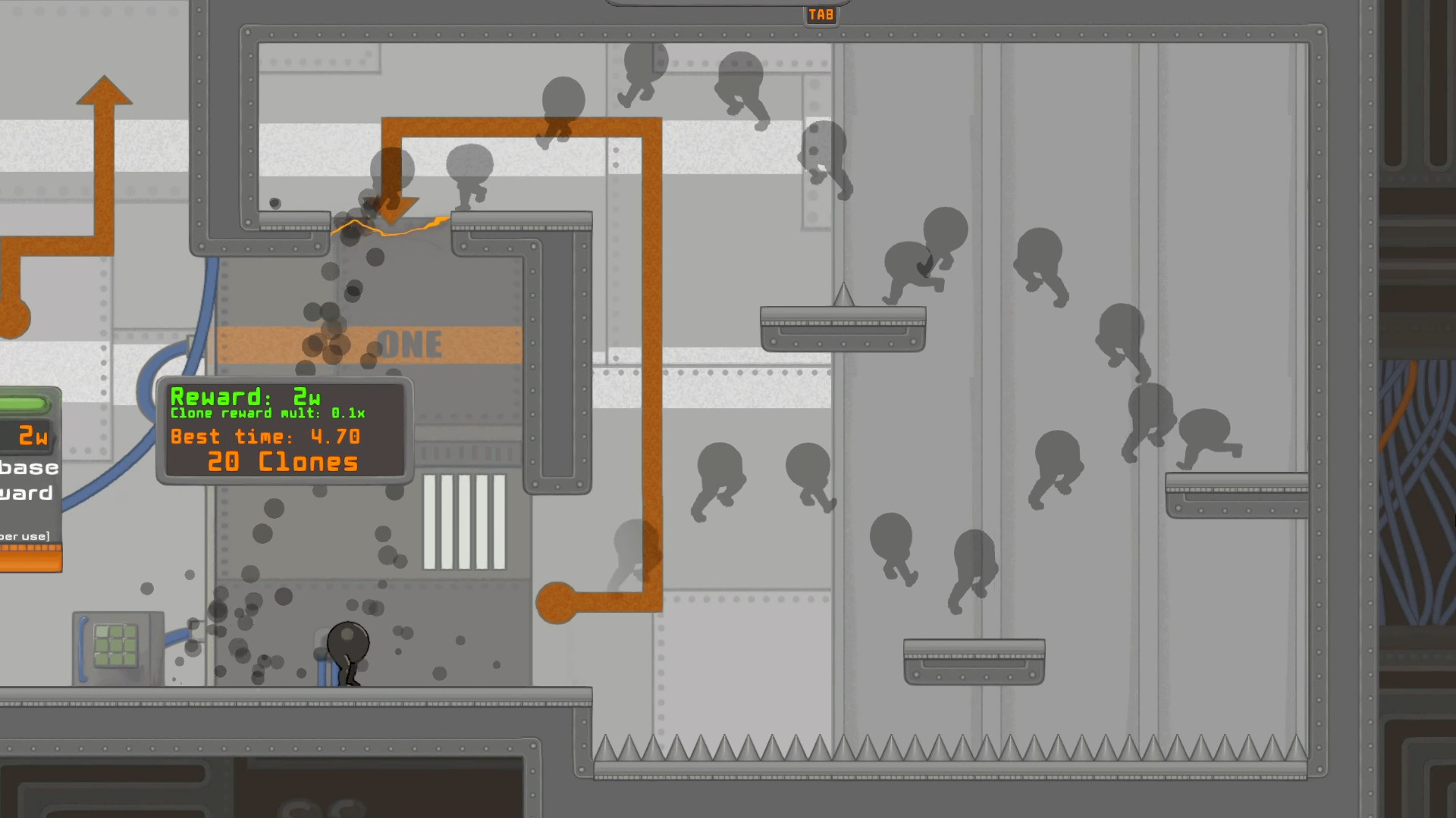 IGTAP game background — platformer level