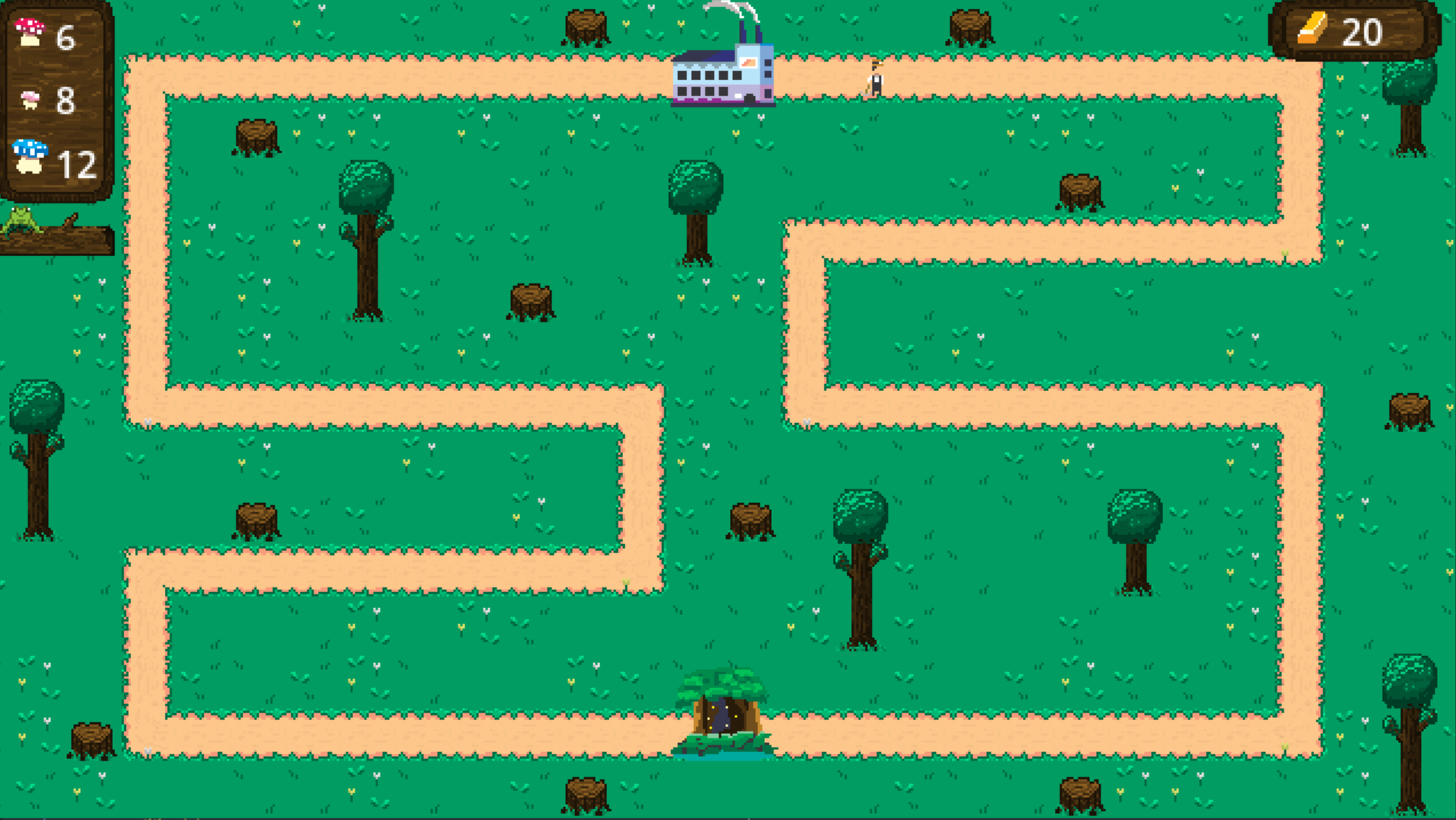 Screenshot 2 for Holy Shiitake: Defend the Forest