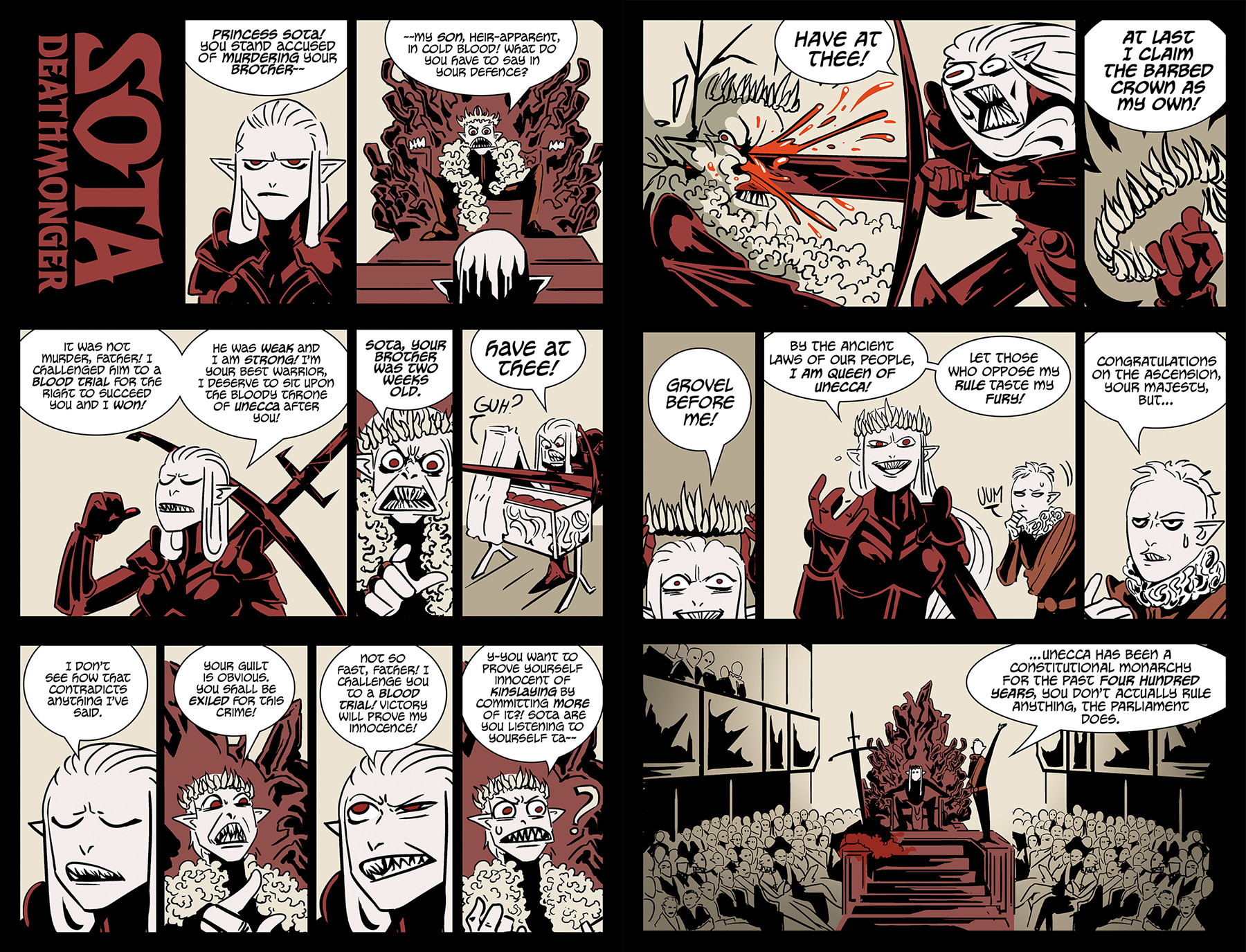 Screenshot 4 for Comics About Killing People