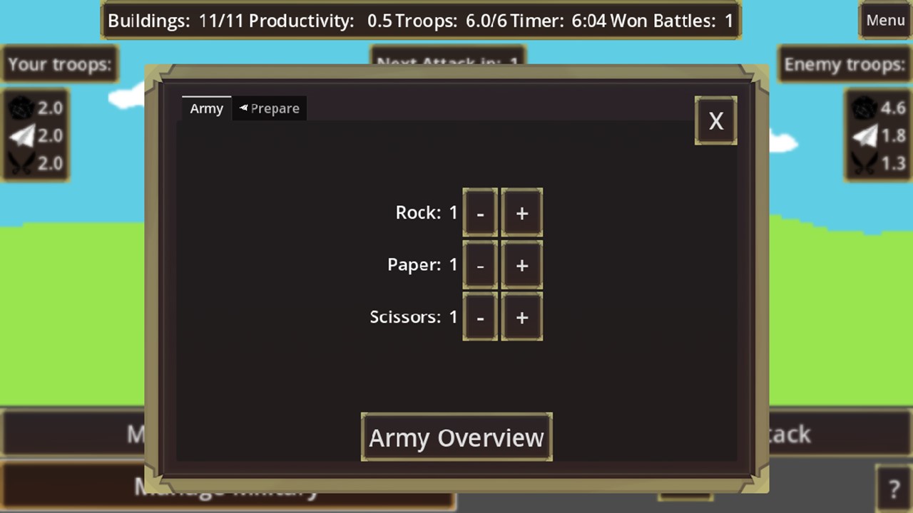 Screenshot 4 for RPS-Wars