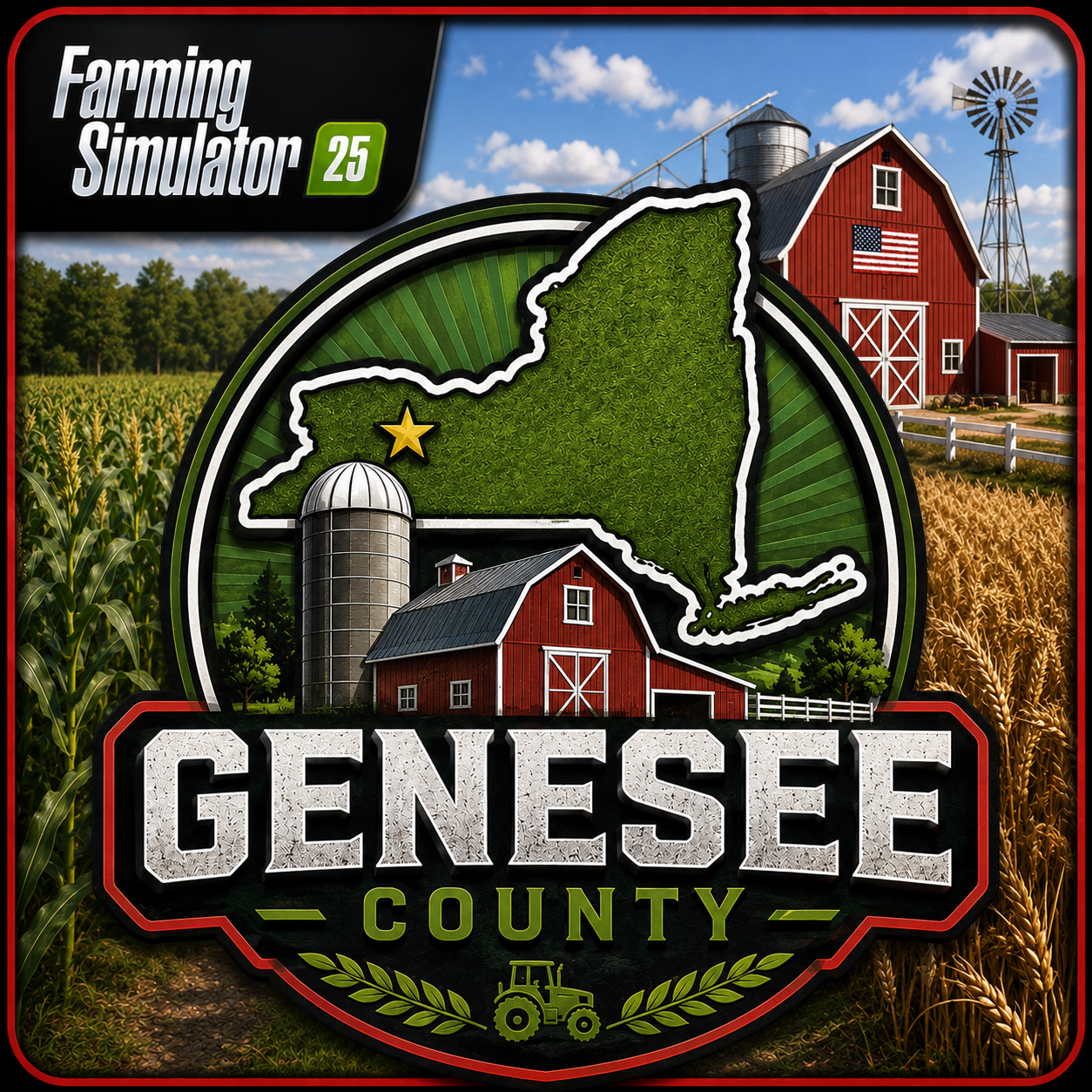 Screenshot 2 for FS25 Genesee_county 4km 1.0.0.0