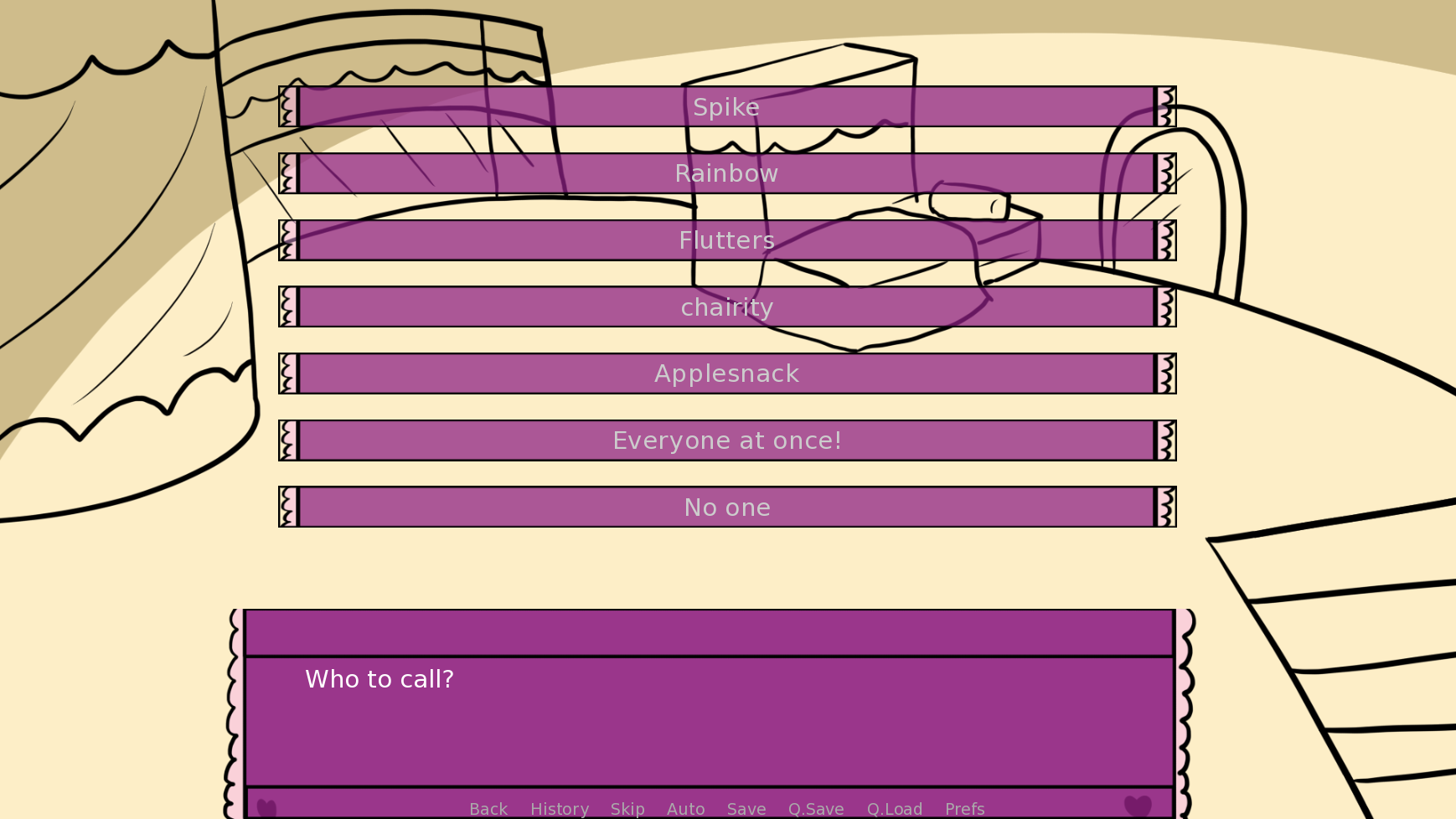 Screenshot 2 for Plot Quest: Pinkie's Pony Porn Playground