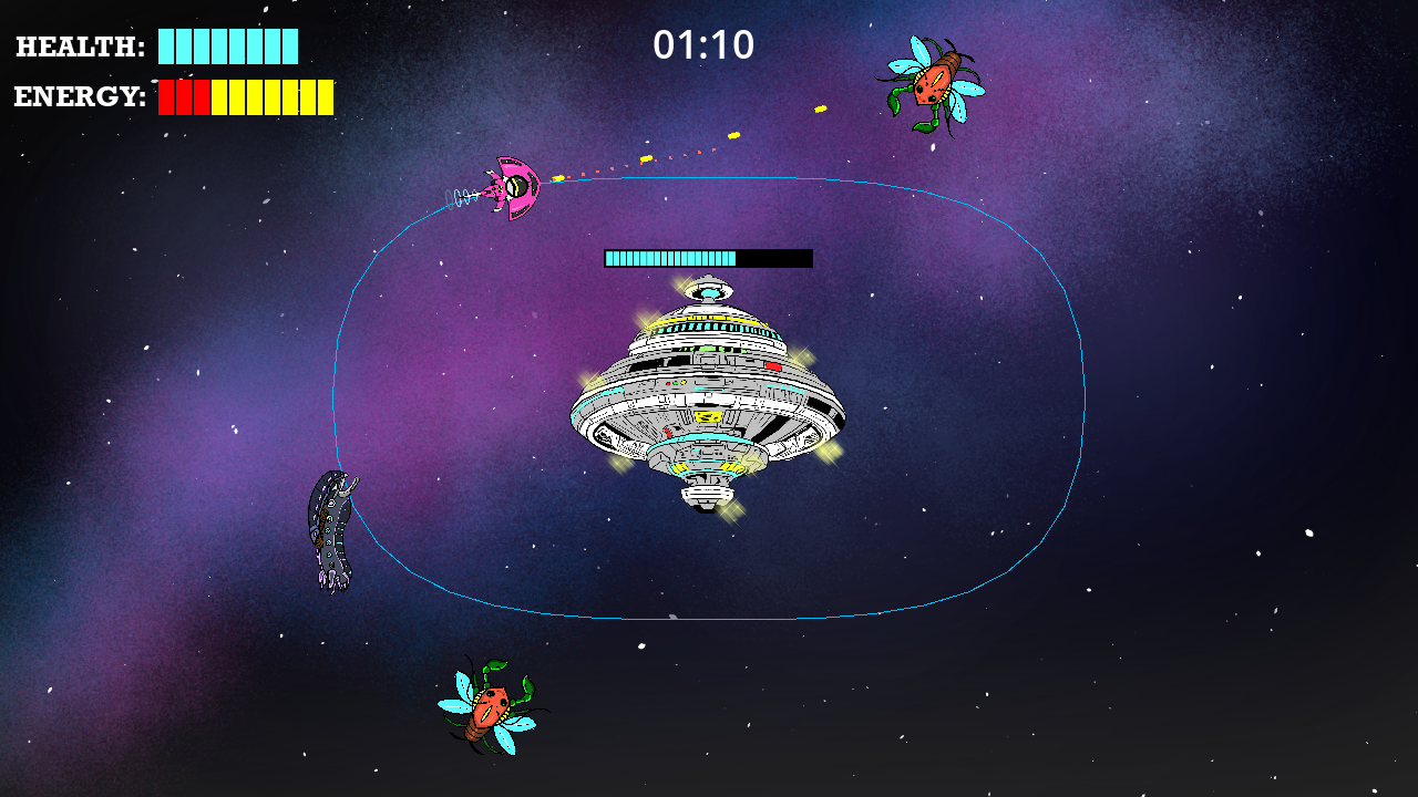 Screenshot 2 for F.L.O.P. - Front Line Orbital Patrol