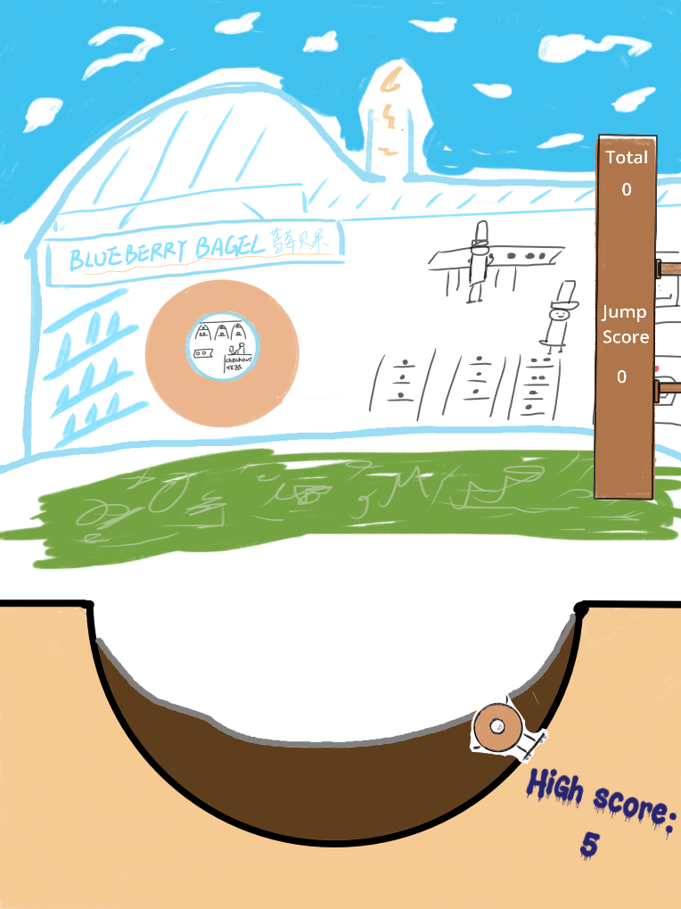 Bagel Loops: Barry Bagel Boy Pro Skater by misterbingo for GMTK Game ...