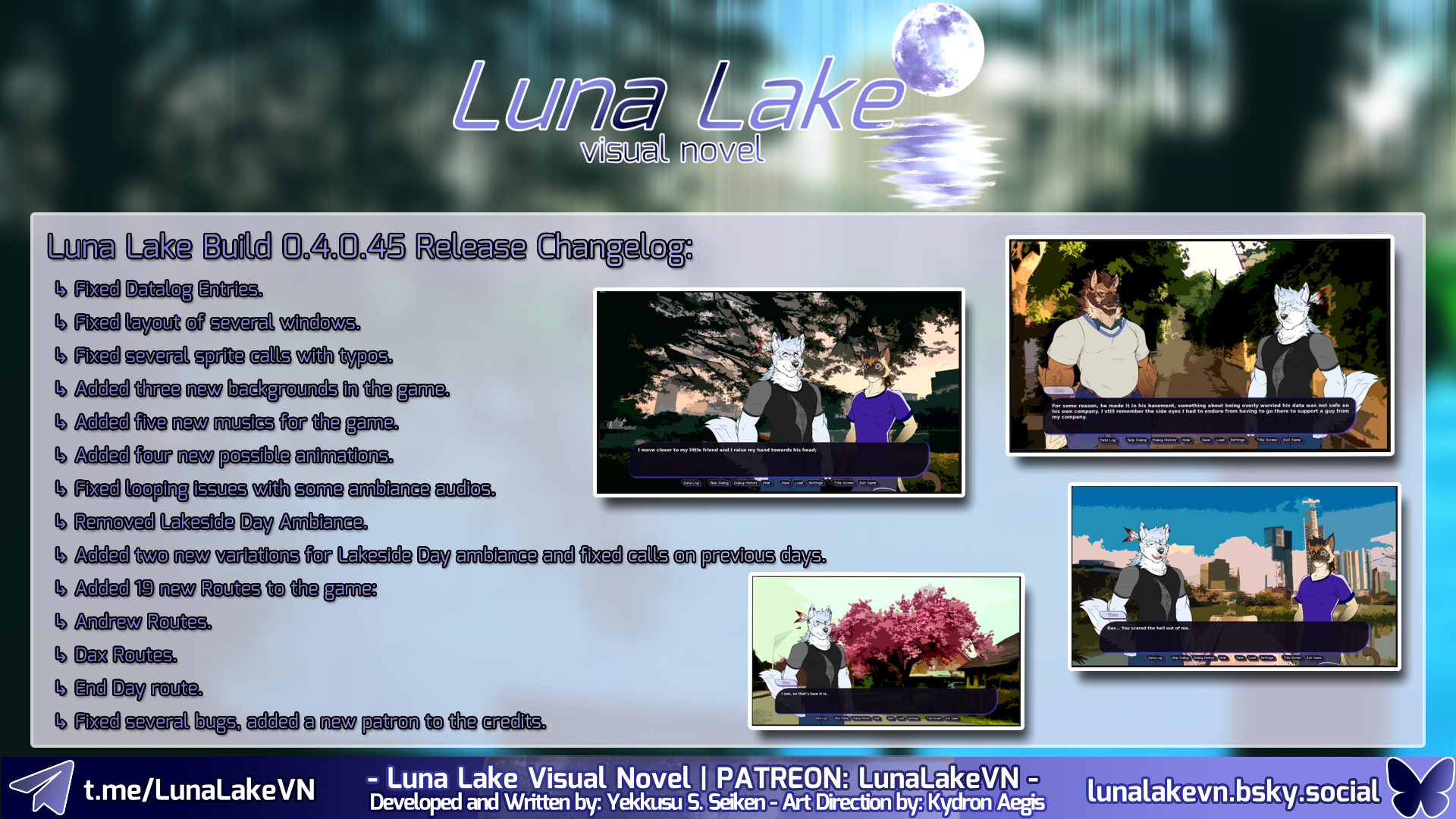 Screenshot 11 for Luna Lake Visual Novel