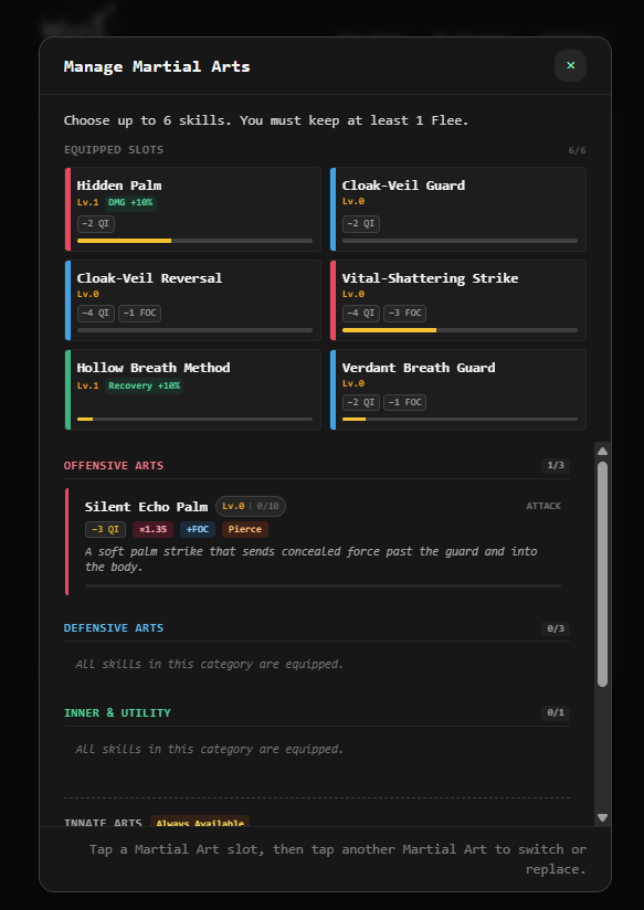 Screenshot 3 for Wuxia Lite
