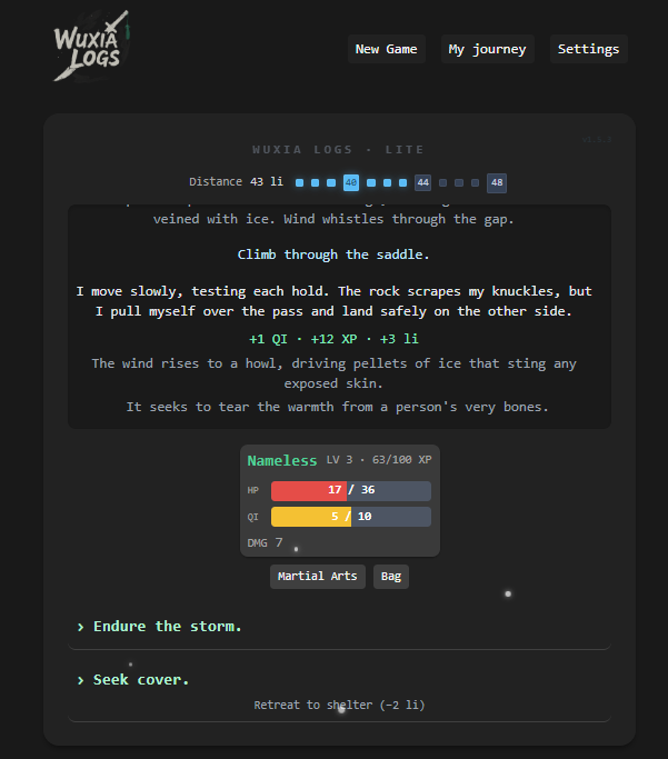 Screenshot 5 for Wuxia Lite