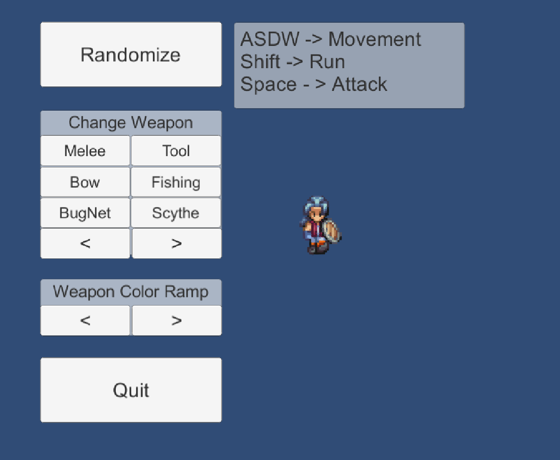 Screenshot 2 for Paper Doll System for Unity – Modular 2D Character Layering (One-Click Setup)