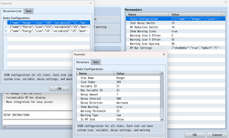 Dynamic Player Stats for RPG Maker MZ by BitQuest Studio
