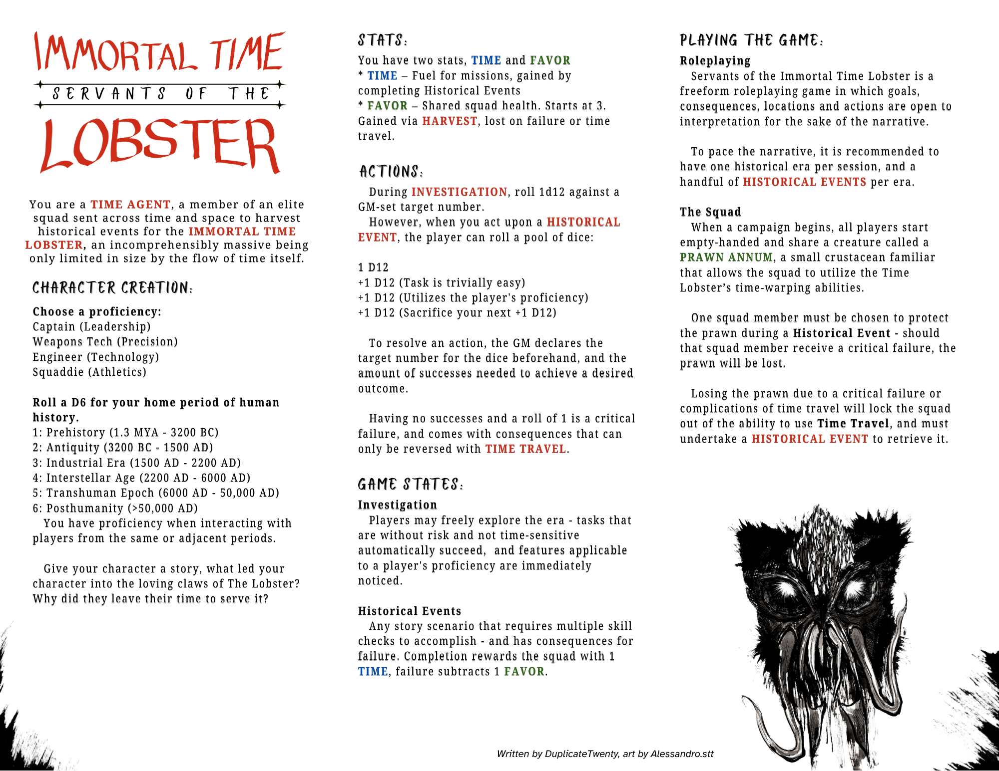 Screenshot 2 for Servants of the Immortal Time Lobster