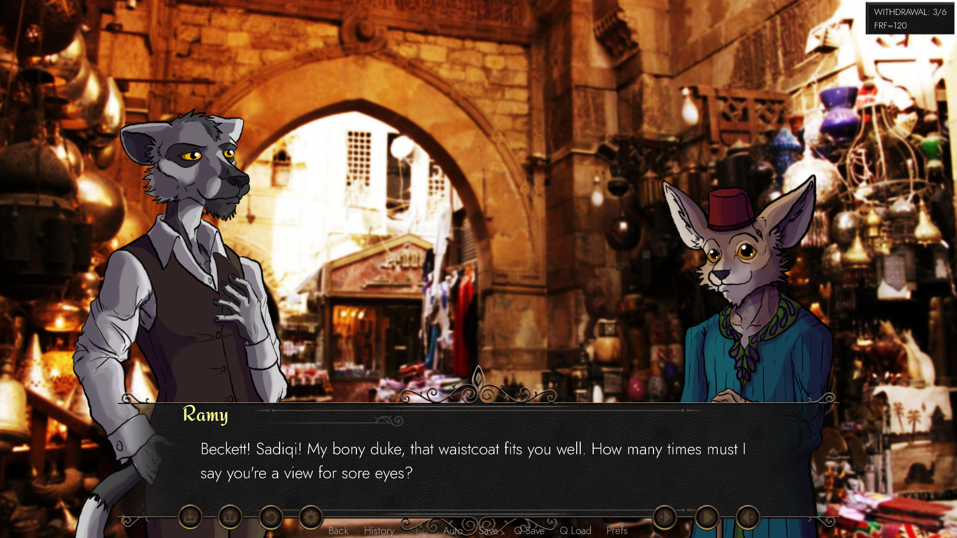 Screenshot 5 for Roads to the Red Night- SFW edition