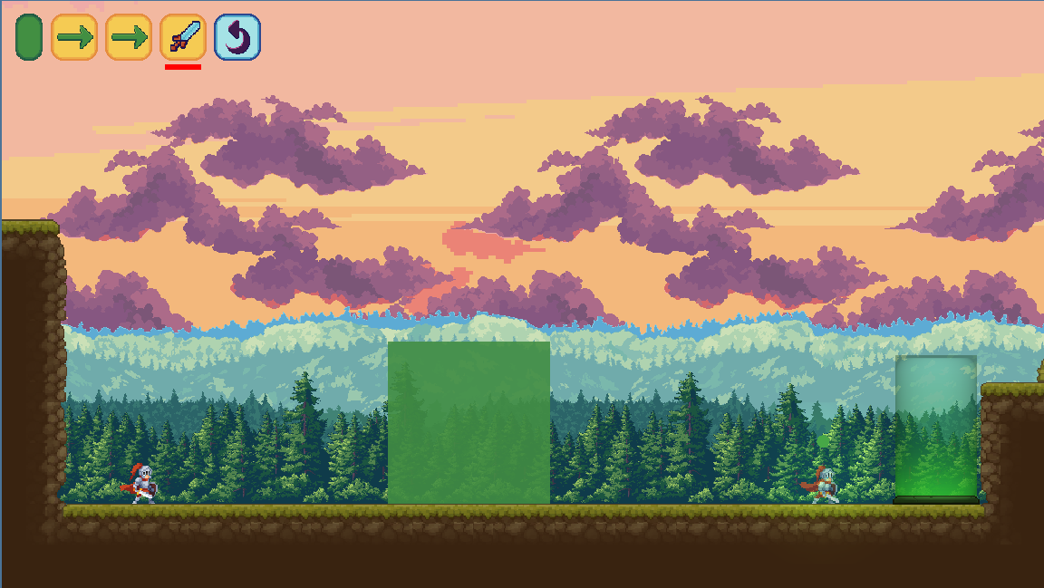 Screenshot 4 for The Knight Cycle (Post Jam Web Version)