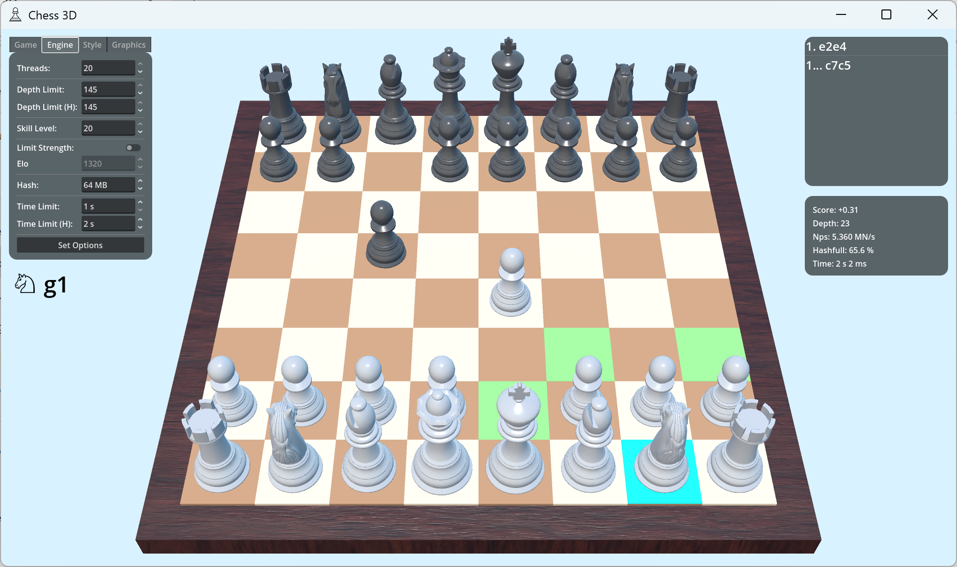 Chess 3D - Stockfish GUI by Royal_X
