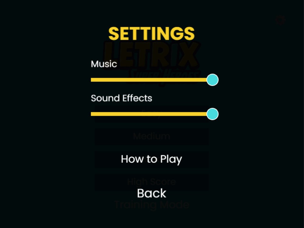 Screenshot 3 for Letrix - Super Heroes
