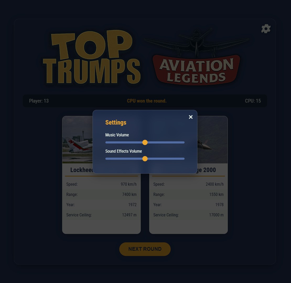 Screenshot 3 for Top Trumps - Aviation Legends