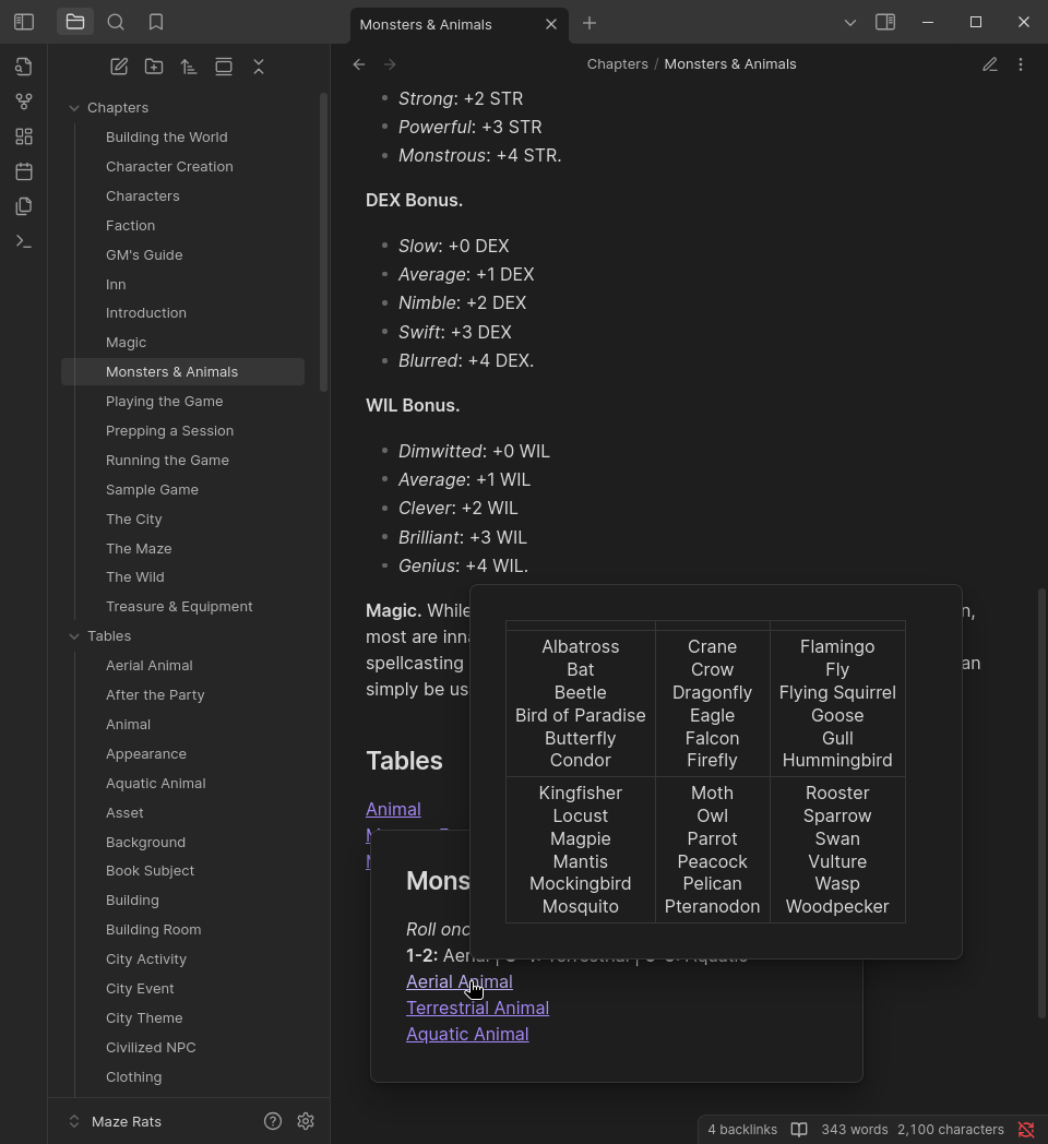 Screenshot 4 for Maze Rats in Obsidian