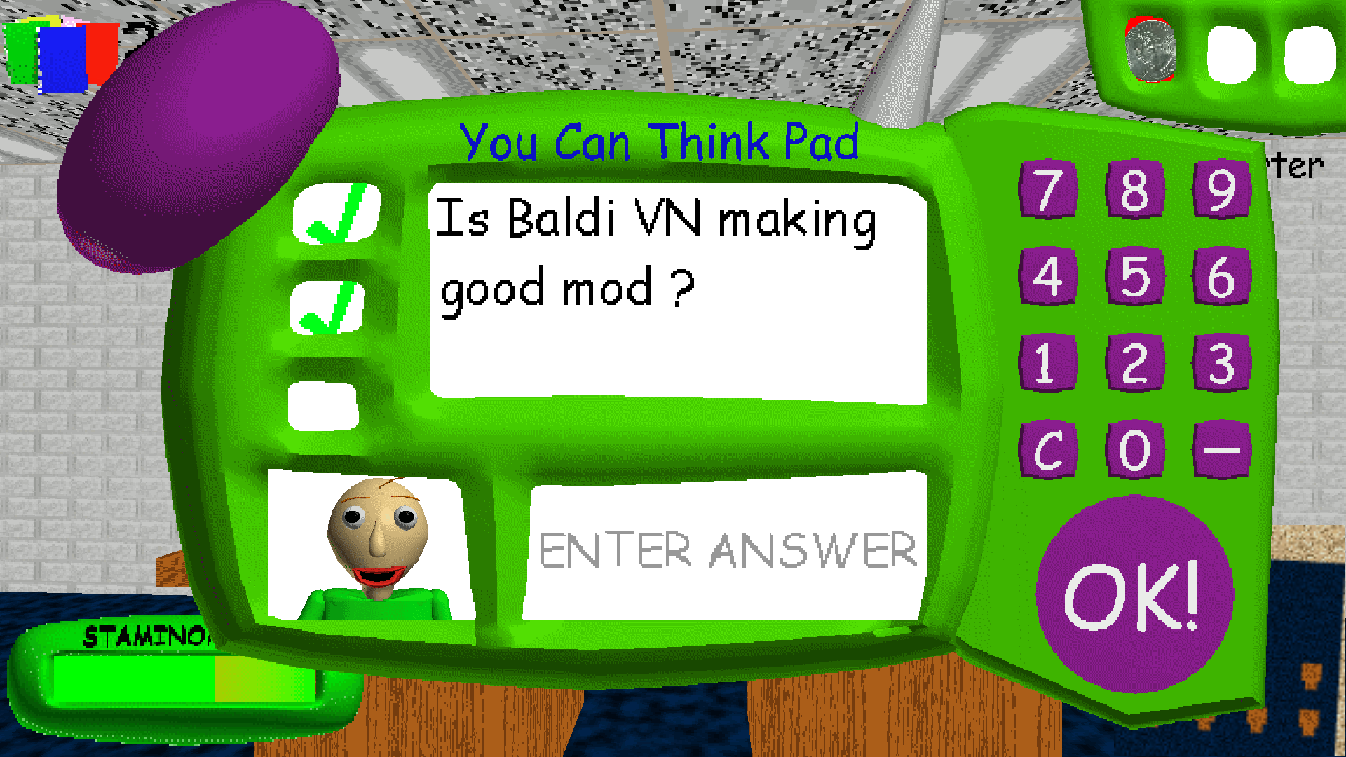 Screenshot 7 for Baldi Loves History Remastered