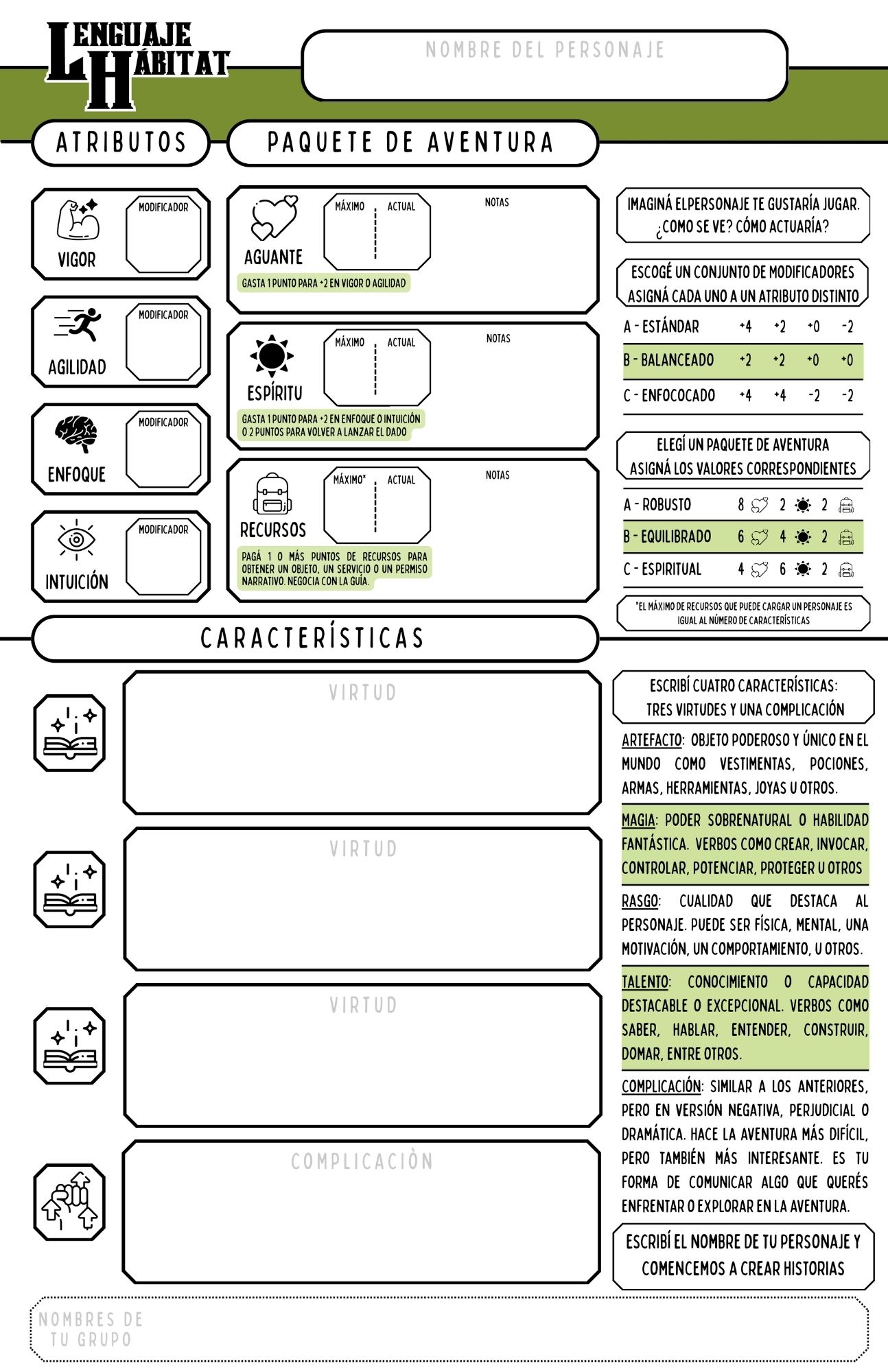 Screenshot 3 for Lenguaje Habitat - Juego de Rol TTRPG