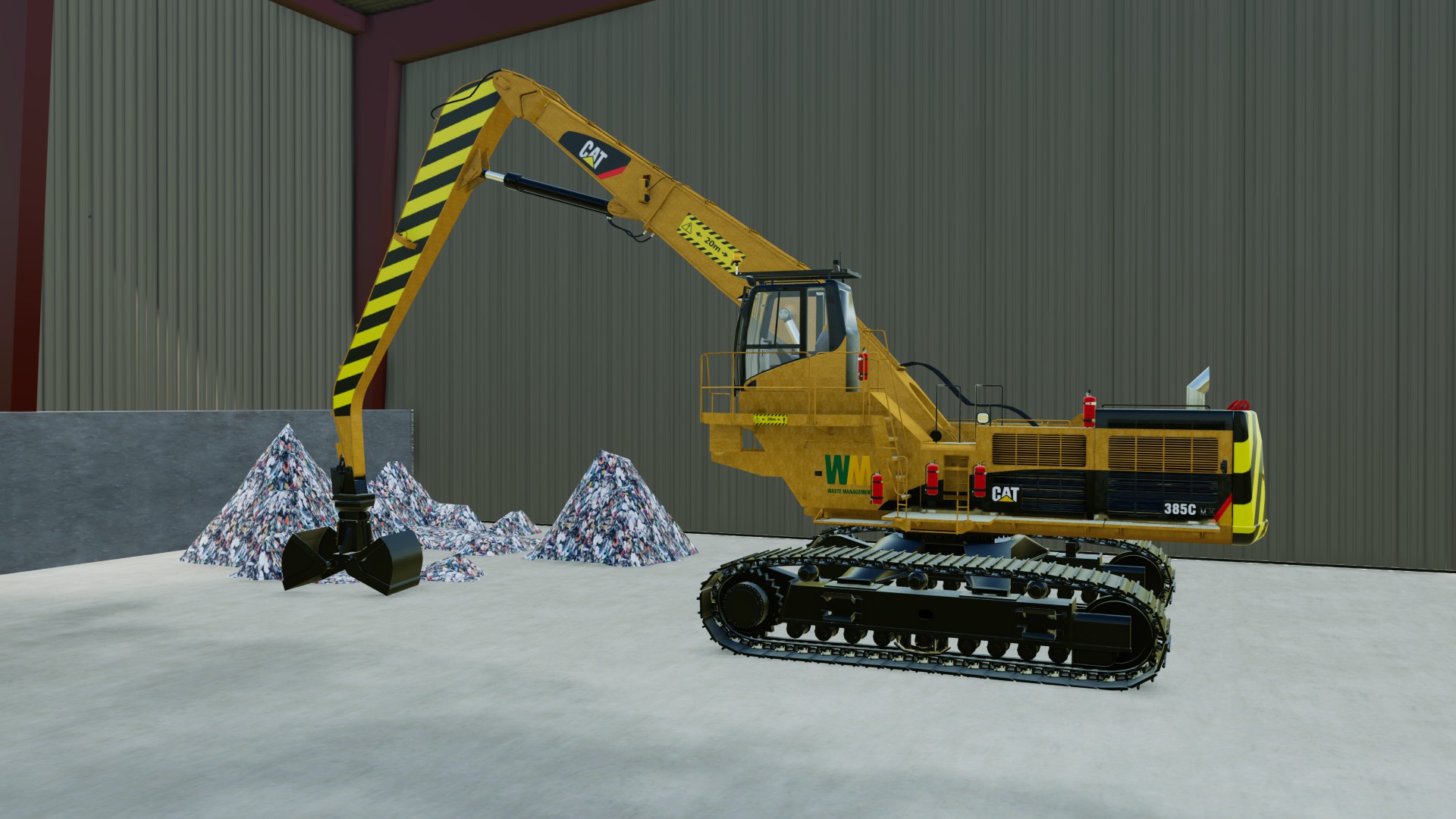 FSM CAT 385C MH WM/311TR logos by TheOutsider09Edits