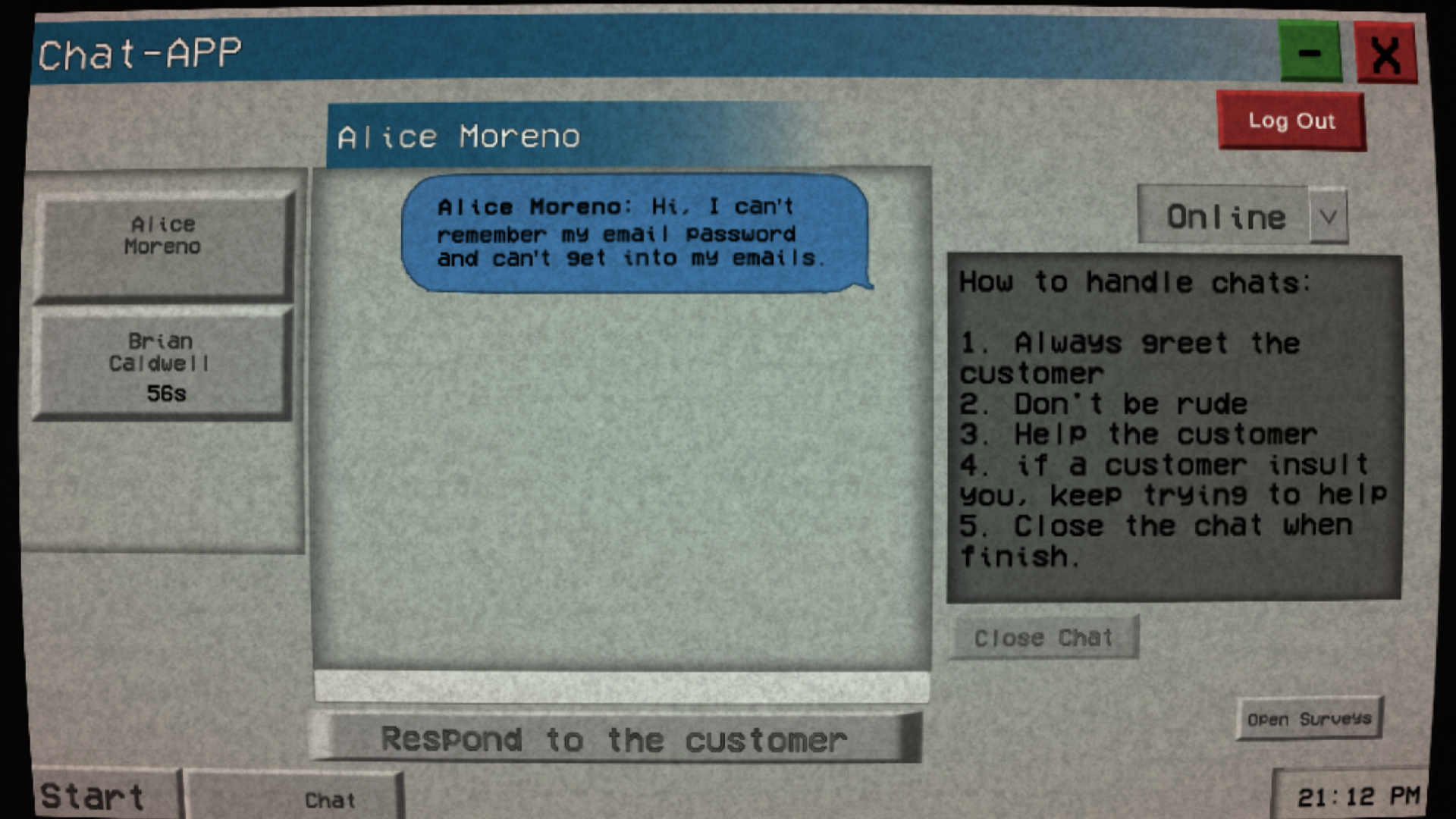 Screenshot 4 for Call Center Nightmare - Full Game