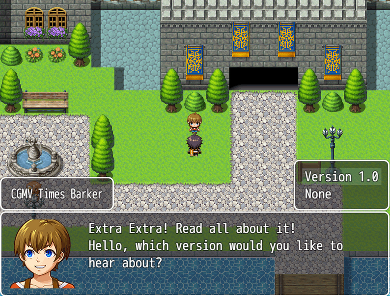 CGMV Message System for RPG Maker MV by Casper Gaming