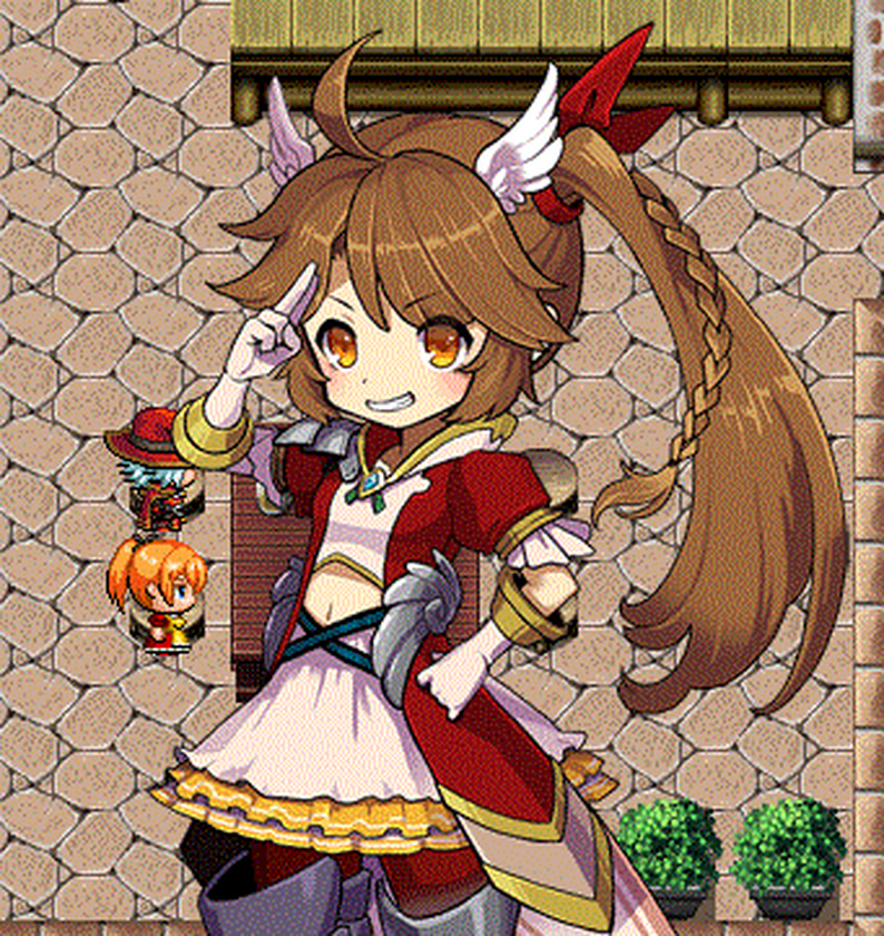 Visual Novel Busts plugin for RPG Maker MV by Irina