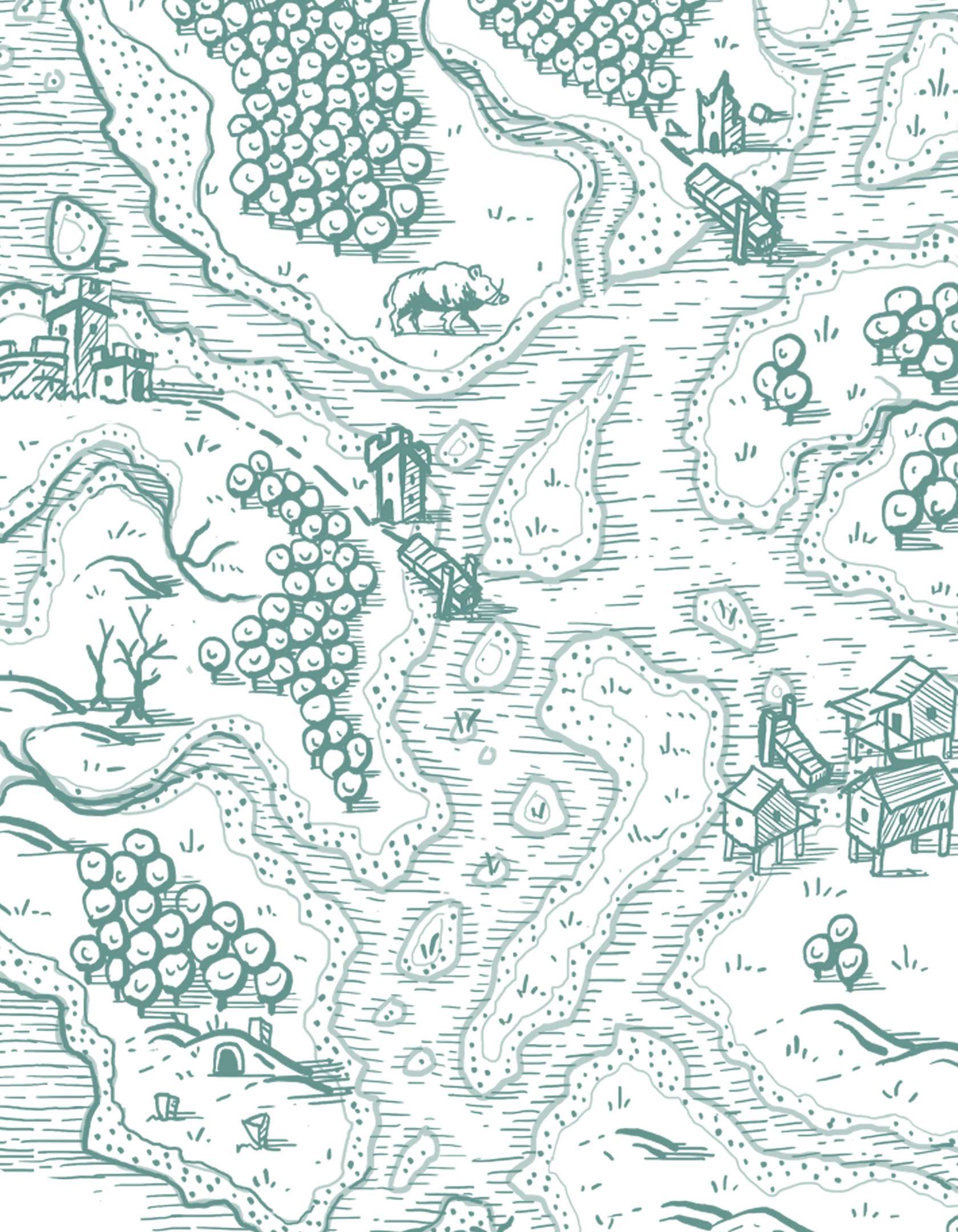 Screenshot 4 for The Fetid Marsh Map