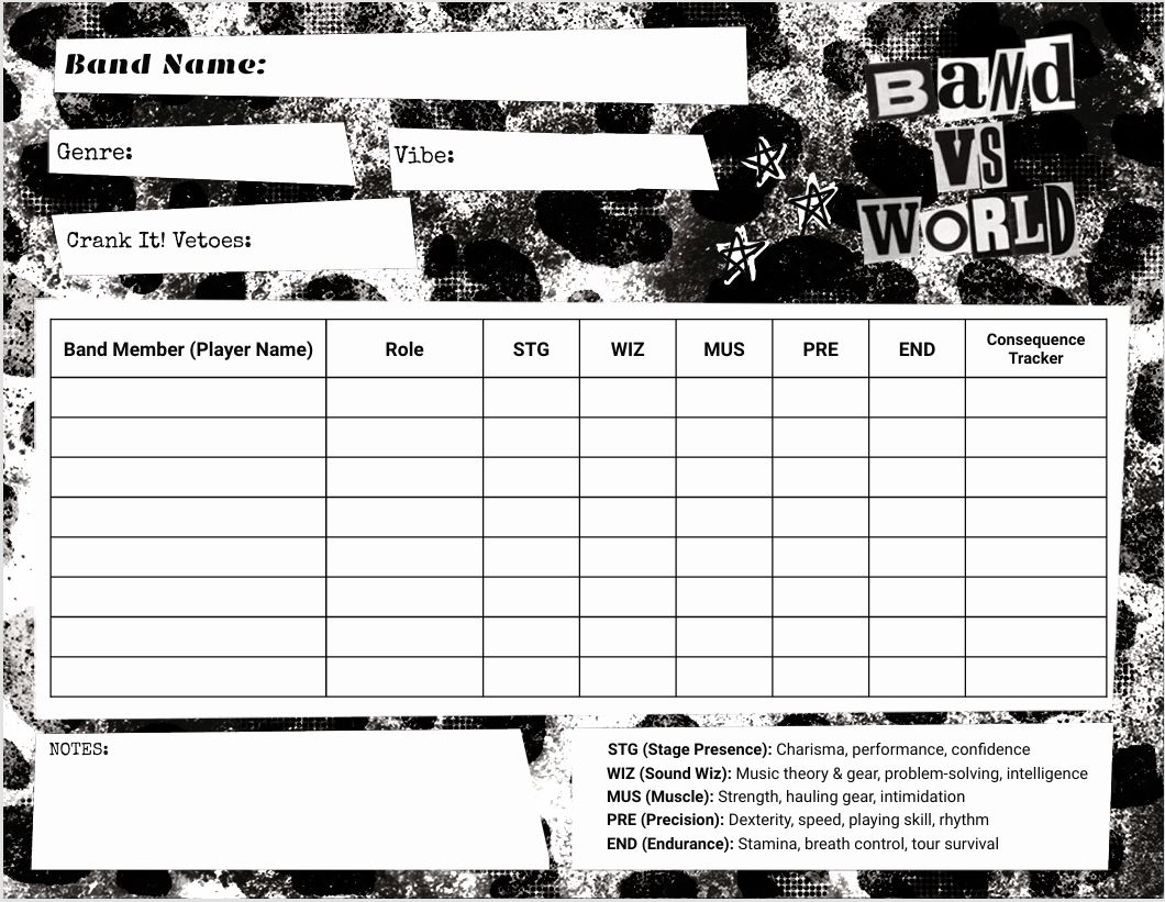 Band vs World by Mip