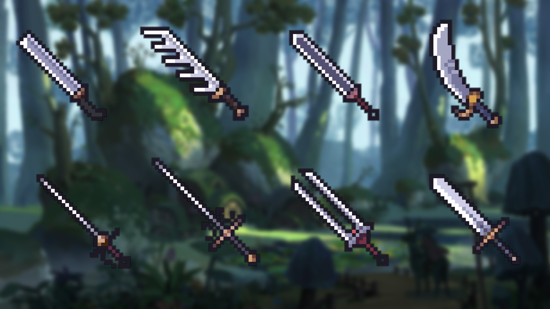 Pixel-Art Swords Pack – 25 Game-Ready Blade by JatinBajaj0214