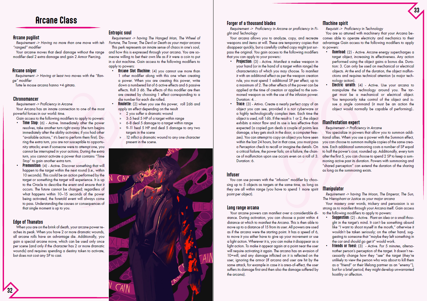 Screenshot 6 for Arcana Punk TTRPG