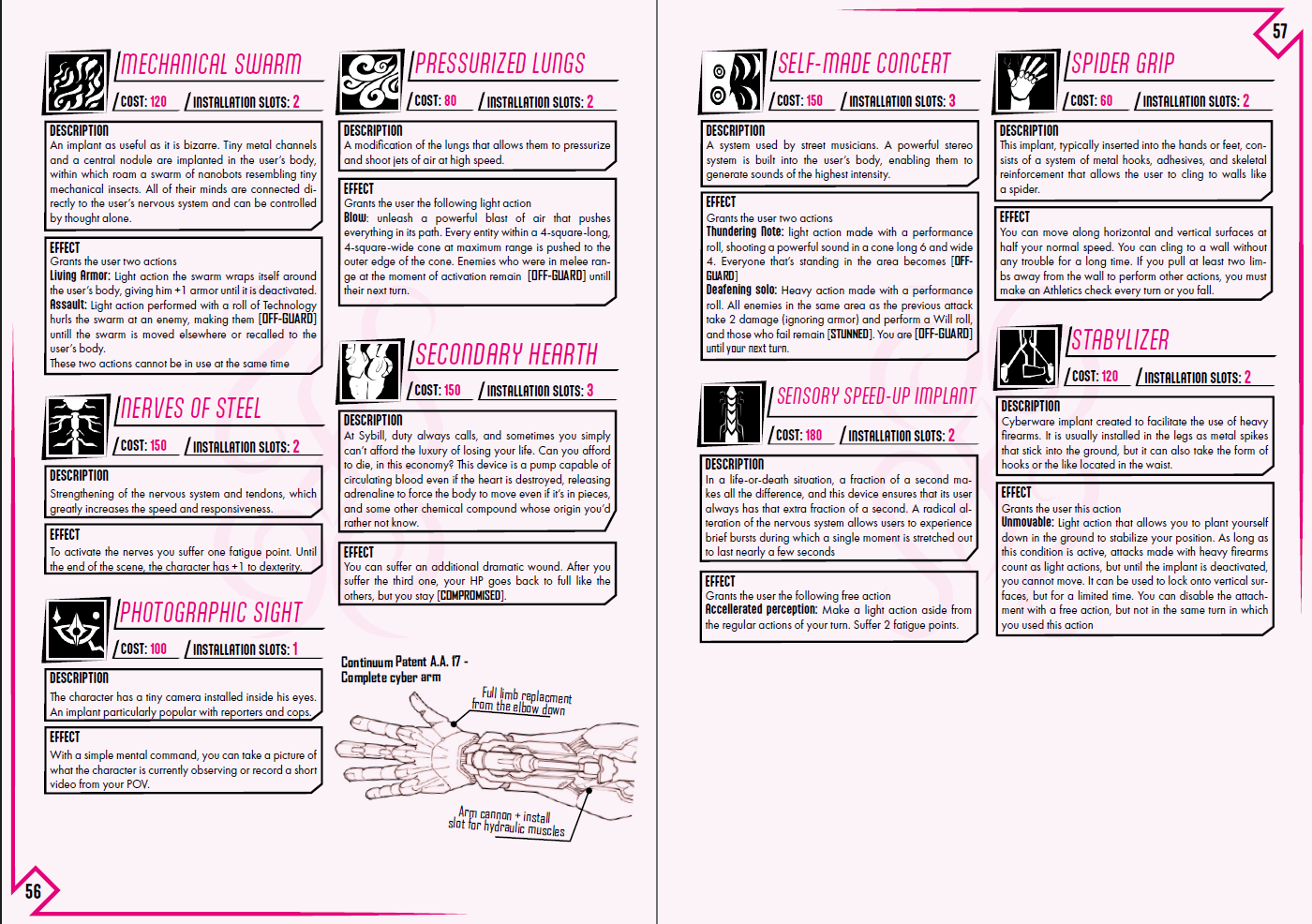 Screenshot 5 for Arcana Punk TTRPG