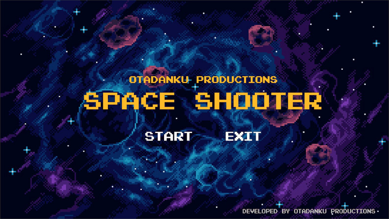 Basic Space Shooter 2D Template for Godot by Otadanku Productions