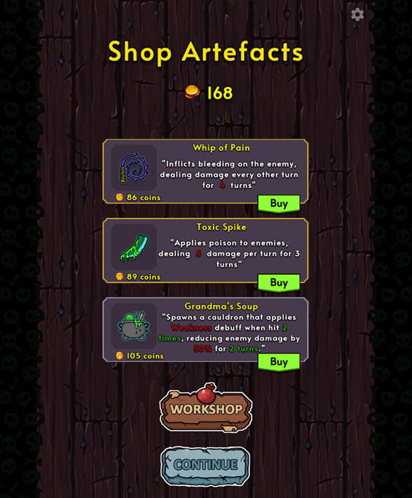 Screenshot 7 for Bounce of Fate || Physics Roguelike