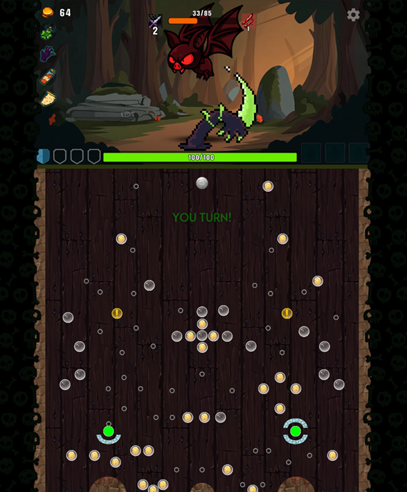Screenshot 3 for Bounce of Fate || Physics Roguelike