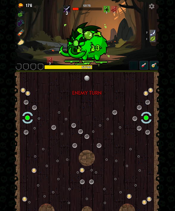 Screenshot 5 for Bounce of Fate || Physics Roguelike