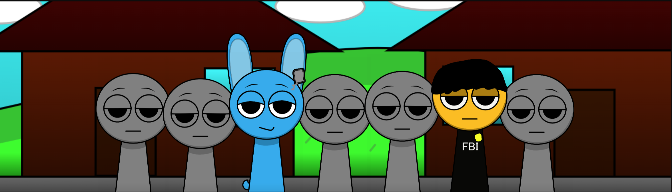 Screenshot 2 for Sprunki! Re-Executed (Chapter 5)